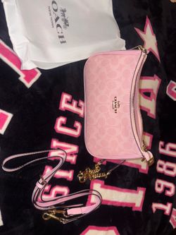Pink coach bag