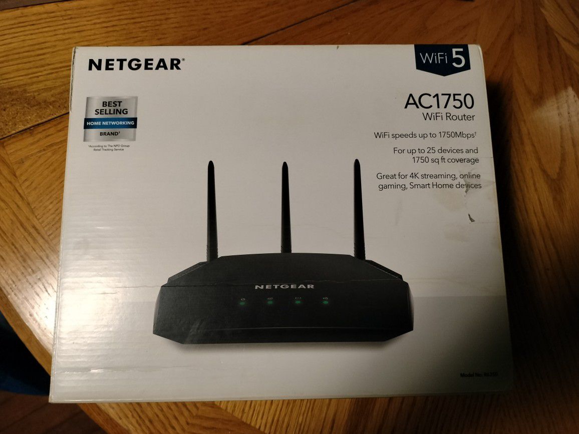 NETGEAR AC1750 WiFi Router
(R6350)