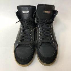 alessandro dell acqua Shoes Sneakers Men Size 45 US 12 Black Color