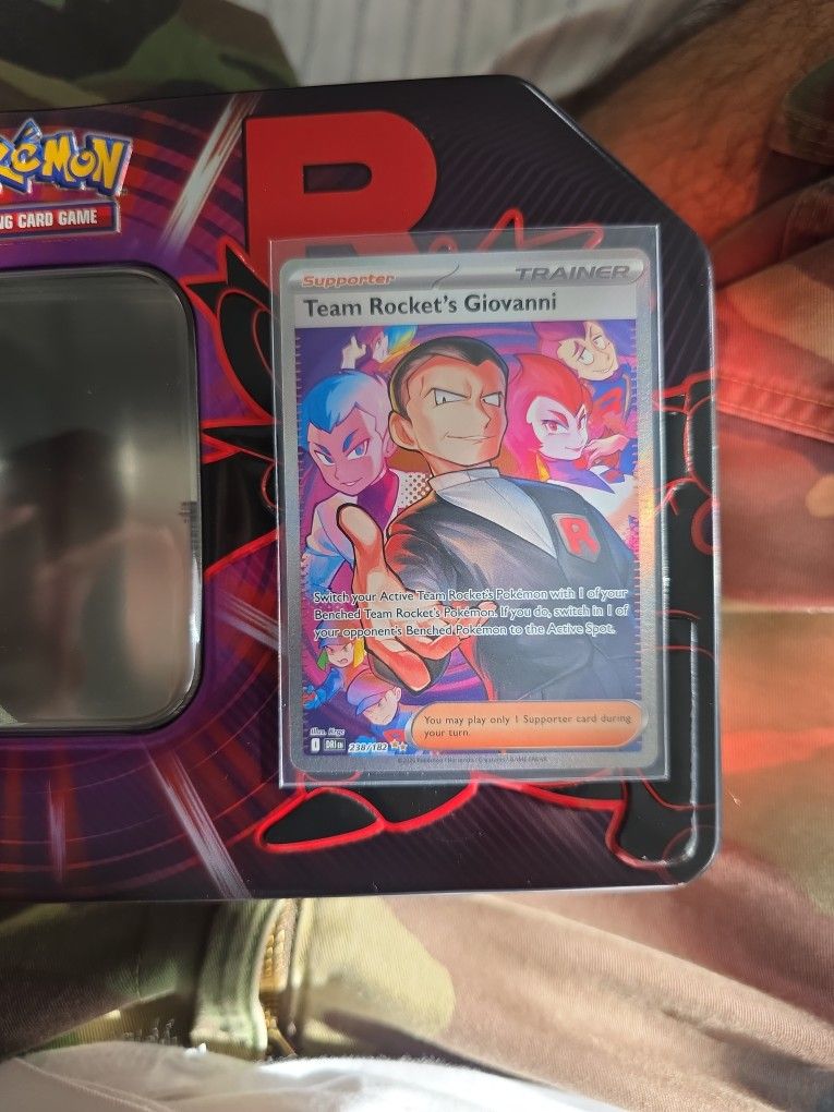 Team Rockets Giovanni