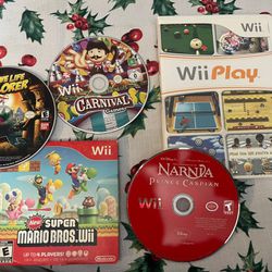 Wii Game Bundle New Super Mario And More Wii Party 
