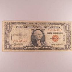 1935-A Hawaii $1 Silver Certificate -- GREAT RARE VINTAGE CURRENCY!