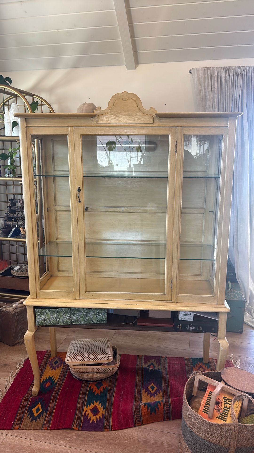 Vintage Display Cabinet - Antique