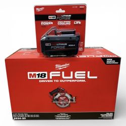 Milwaukee M18 Fuel Circular Saw 7 1/4 w/ Forge 8AH Battery