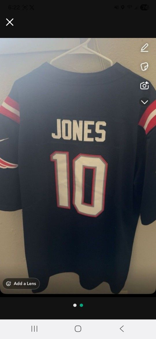 New England Patriot Football Jersey and More Size XL