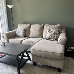 Comfortable Benchcraft Sectional Sofa