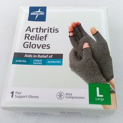 NEW Arthritis Gloves Provide Mild Compression, Help Relieve Pain & Stiffness, Enhance Blood Flow for Those with Arthritis, Carpal Tunnel or Tendonitis