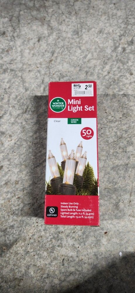 Christmas Lights New In Box