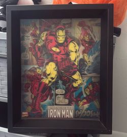 Iron man 3d portrait