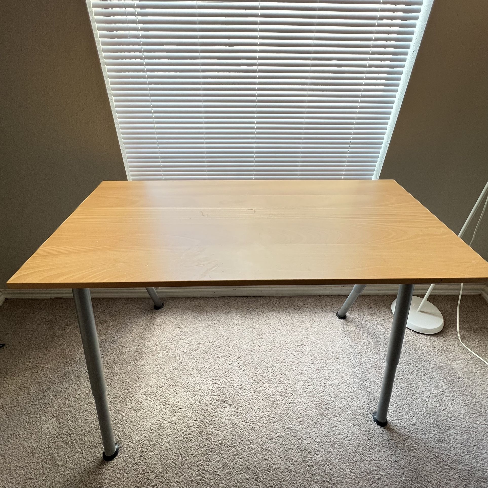 IKEA Galant Desk with adjustable legs. for Sale in Sugar Land, TX OfferUp