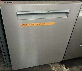 New Open Box Bosch -300 Series 24” Top Control Smart Built-In Tub Dishwasher With   3Rd Rack And Zone Wash 46 Dba Stainless Steel