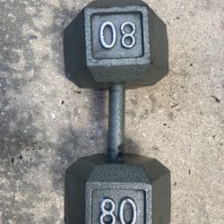 80lb Dumbell 