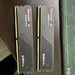 G.SKILL Ripjaws S5 Series 32GB (2 × 16GB) DDR5 5600 Desktop Memory Model F5-5600J3636C16GX2-RS5K (351) (25) GSKILL