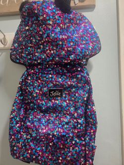 Justice Sequin Backpack
