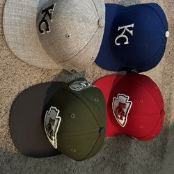 Fitted Hats Barely Worn 