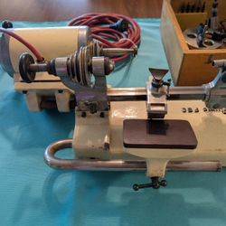 Vintage Flume F35 Jeweler's Lathe