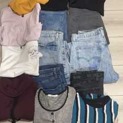 Clothes Jeans Shirts