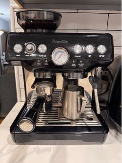 Breville Barista Express Espresso Machine BES870BSXL, Black Sesame