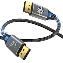 Gaming Display Port Cable 1.2. Made for high Refresh Rate PC Gaming.120Hz/fps at 4k, 350Hz/fps at 1