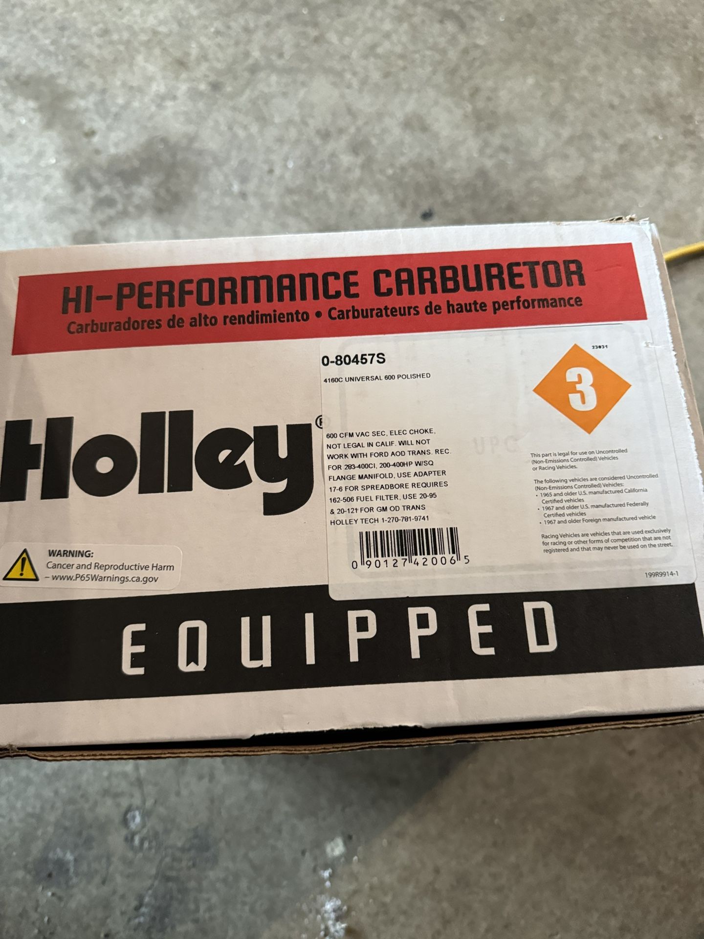 Holley Carburetor