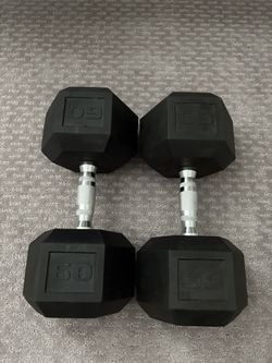 Hex Dumbbells 60lbs Pair