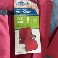 Stadium  Arm Chair “ NEW”