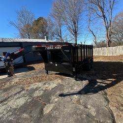 Trailmaxx High Side Gooseneck Dump Trailer 