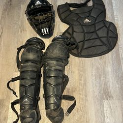 Boys 10/12 Adidas Catchers Gear
