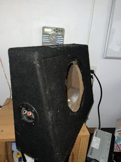 10in Subwoofer Box - Low Profile - Box Only No Sub 