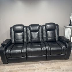 LEATHER SOFA