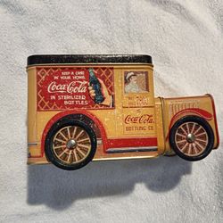 Coca Cola Tin Truck Bottling Co Vintage Collectable 
