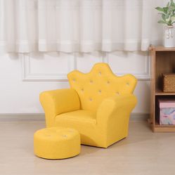 Chair With Ottoman 