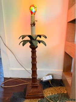 Palm tree lamp