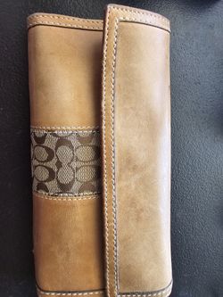 Authentic Coach Wallet Used