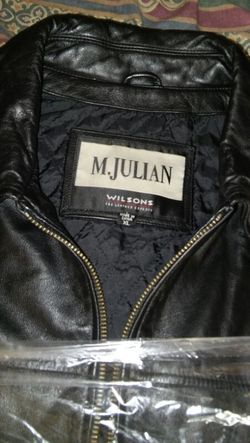 Leather jacket