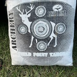 Redhead archery target 