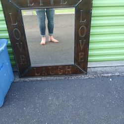 Live, Laugh, Love Mirror
