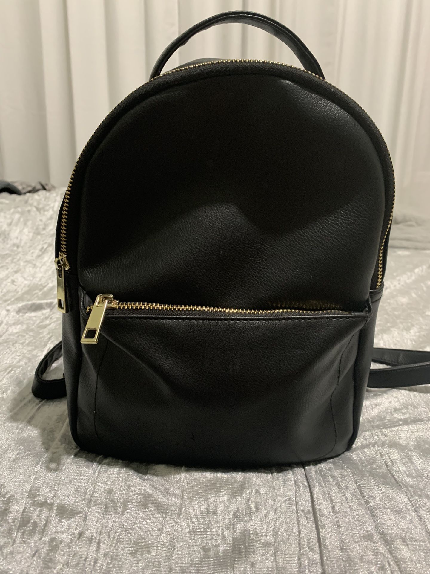 Small Black Backpack 