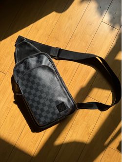 Louis Vuitton Damier Graphite Avenue Sling Bag Pre-Owned W/Receipts