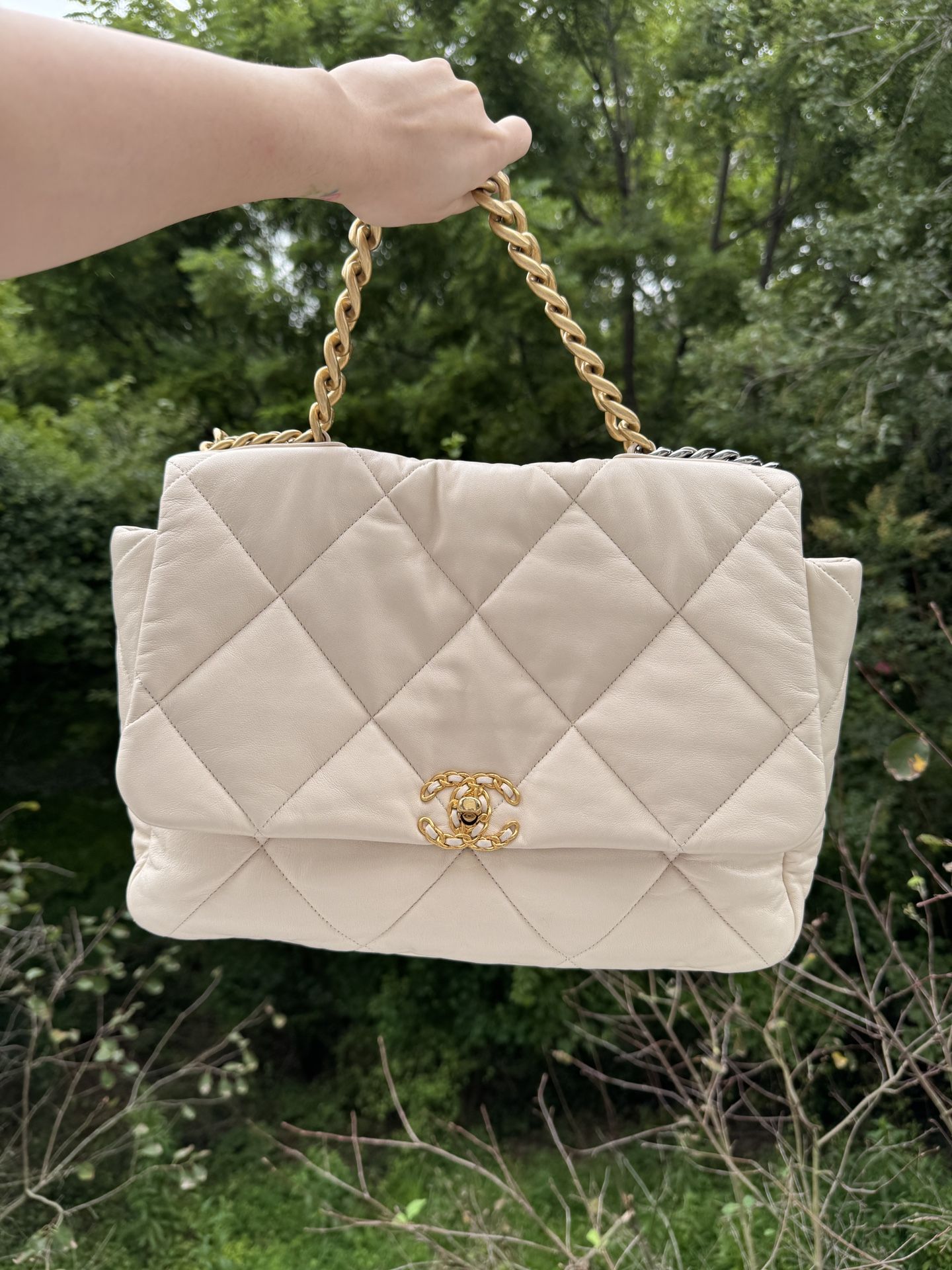 Selling My Pre-Loved Chanel 19 Maxi Bag with Certificate Card