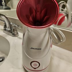 Facial Steamer, Amconsure Nano Ionic Face Steamer for Home, 100ML Warm Mist Humidifier for Women Moisturizing