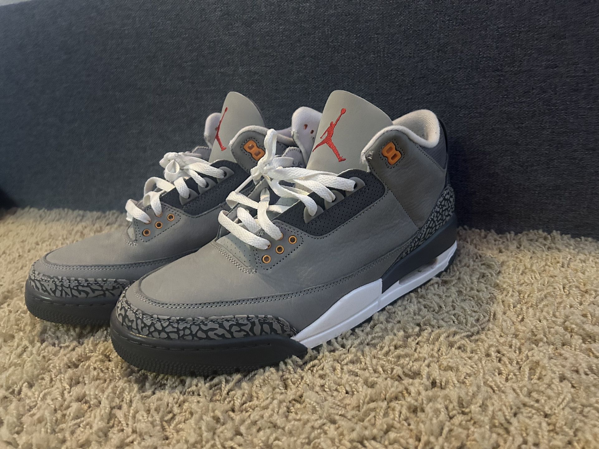 Jordan 3 Cool Grey Size 12