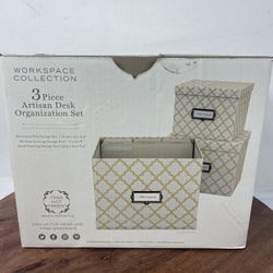 Preserve 3 Pcs Artisan Desk Organization Set