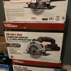 Hyper Tough Lithium-ion Cordless 6 1/2 Inch Circular Saw