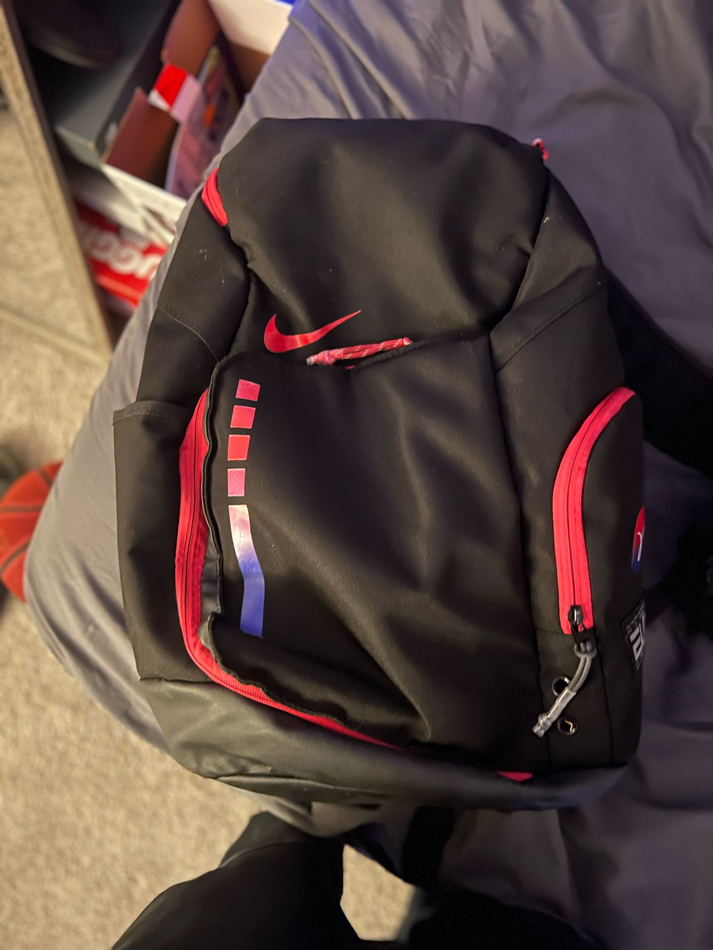 Pink Nike Elite Bag