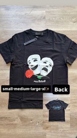 Amiri Theatres Graphic T-Shirt Black
