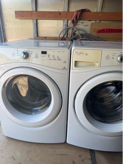 Washer and dryer