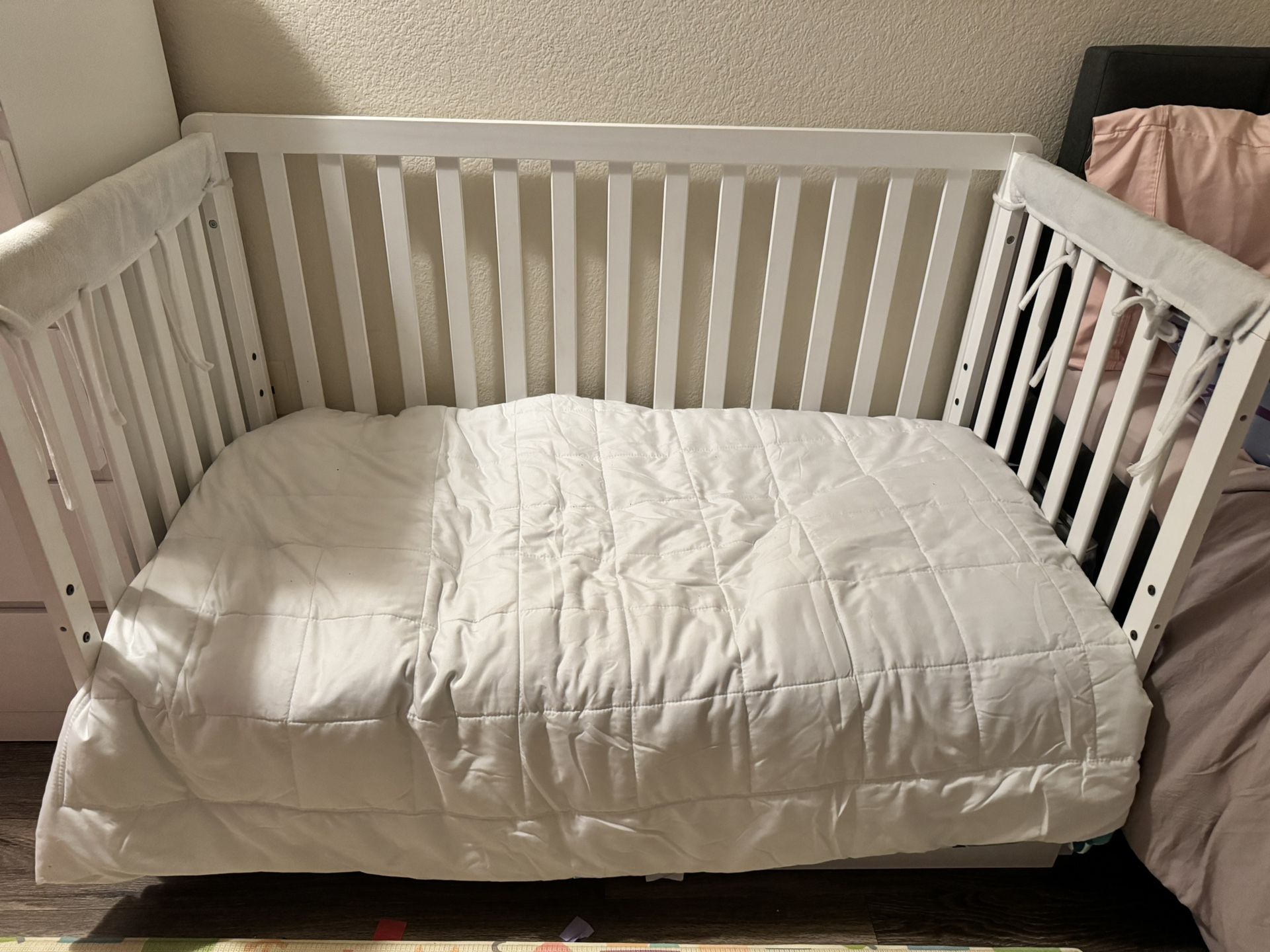 White Crib Colby 4 in 1 Carter’s