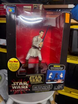 Star Wars Episode I Obi-Wan Kenobi Interactive Talking Bank