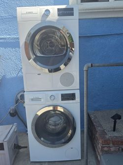 ELECTRONIC WASHER AND DRYER